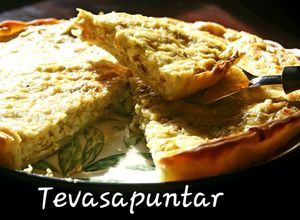 Foto principal de Quiche de puerros con masa quebrada