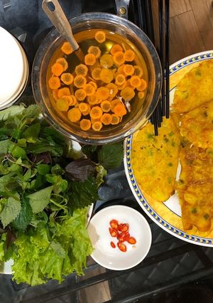 Hình của món Bánh xèo.