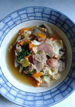 Foto resep Tumis sayur sosis bakso