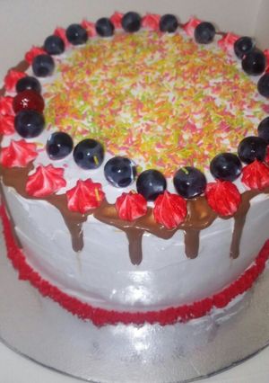 A picture of Whipping cream deco.