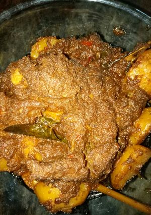 Foto resep Rendang daging sapi kentang