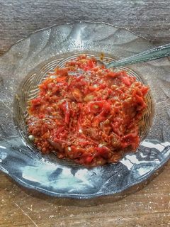 Foto resep Sambel terasi pedas manis