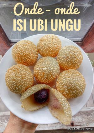 Foto resep Onde - onde Isi Ubi Ungu