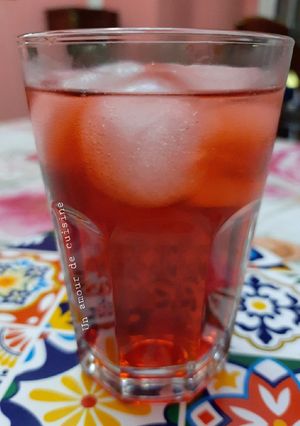 Une photo de Jus de bissap au sirop de grenadine 🍹