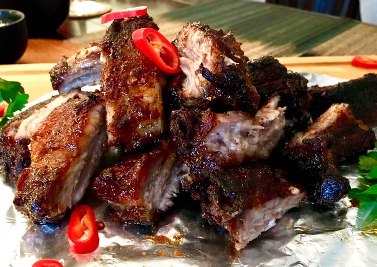 Spare Ribs BBQ - Madu (metode Kura-Kura alias slooow?)