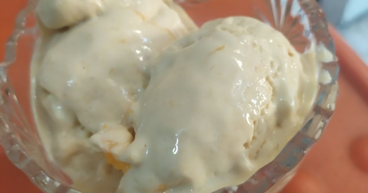 Mango Ice Cream Recipe by Saira Abdul Basit Khatri - Cookpad