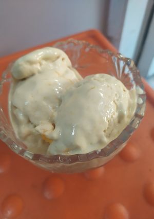 A picture of MANGO ICE-CREAM.