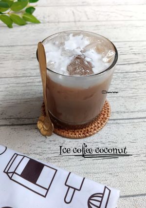 Foto resep Ice coffee coconut