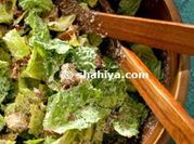 A picture of caesar croutons