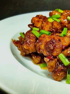 Hình của món Thịt Ba Chỉ Kho Mắm Ruốc.