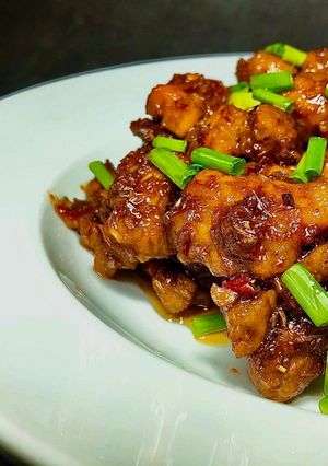 Hình của món Thịt Ba Chỉ Kho Mắm Ruốc.