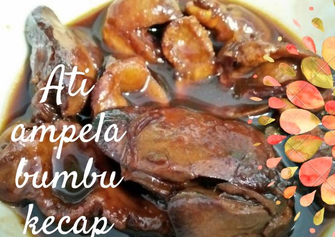 10. Ati ampela bumbu kecap