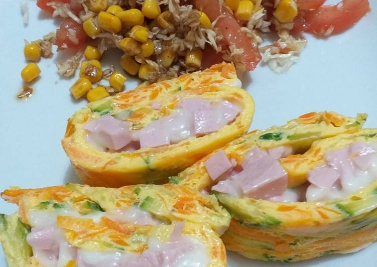Rotoli di frittata