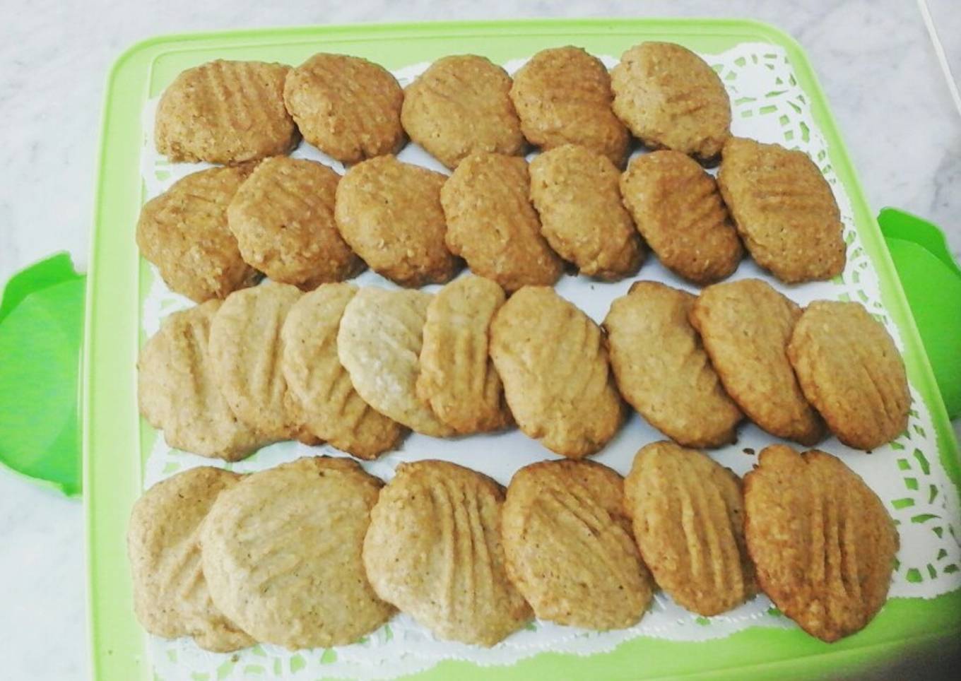 White oats cookies