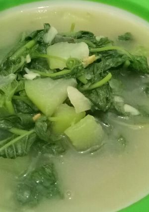 Foto resep Bobor bayam+labu