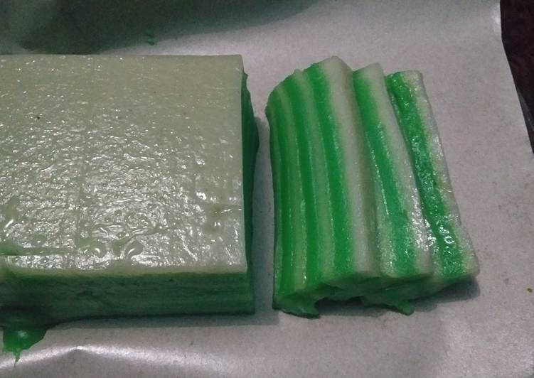 Cara Gampang Membuat Lapis tepung mocaf yang Bikin Ngiler