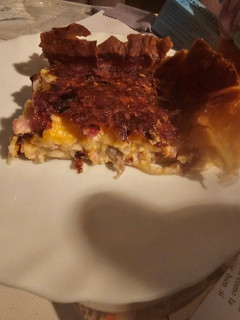 Una foto de Quiche Carbonara