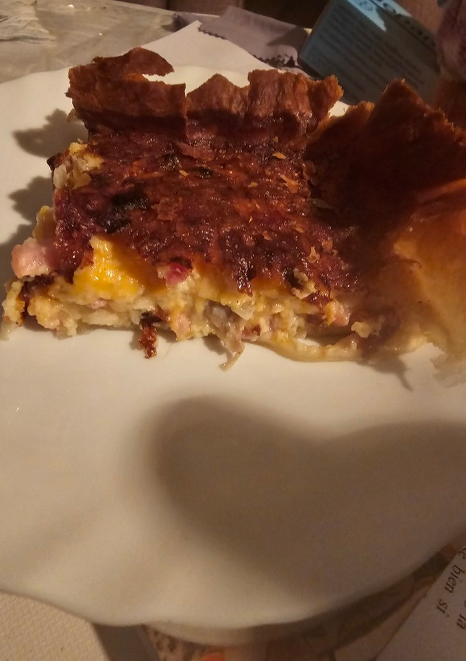Una foto de Quiche Carbonara