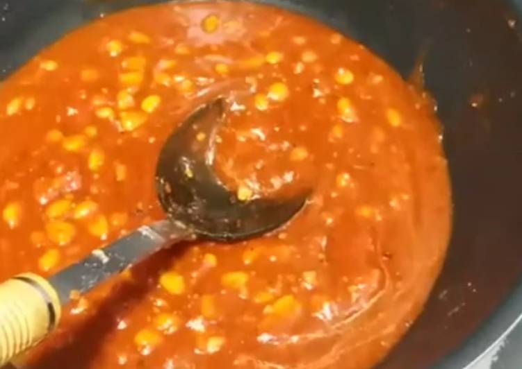 Steps to Prepare Homemade Mexican Sauce