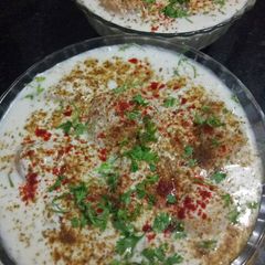 Dahi bade A picture of Dahi bade.