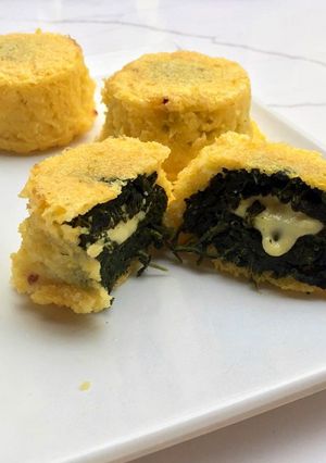 Una foto de Mini Volcán de Polenta🌋🧀