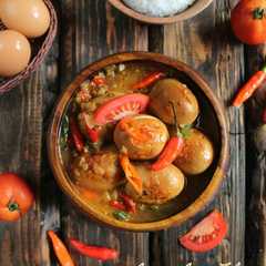 A picture of Asem-Asem Telur.