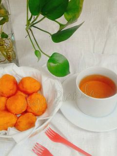 Foto resep Kue Ubi/bola-bola ubi goreng