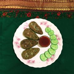 Crispy Peas Cutlet A picture of Crispy Peas Cutlet.