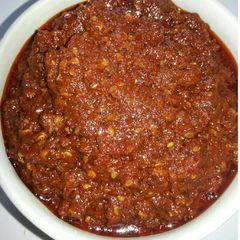 A picture of Red Chilli And Garlic Chutney.