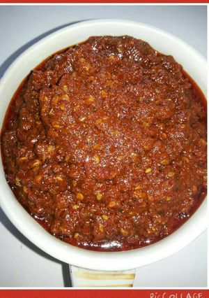 A picture of Red Chilli And Garlic Chutney.