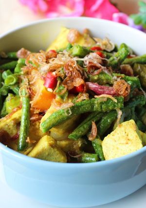 Foto resep Kacang panjang bumbu kuning "acar kacang panjang"