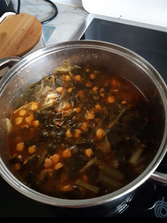 Una foto de Acelgas con garbanzos