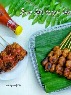 Foto resep Bakso bakar Dan Tempe bakar