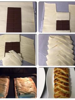 Una foto de Trenza de chocolate