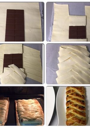 Una foto de Trenza de chocolate