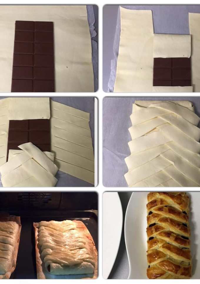 Una foto de Trenza de chocolate