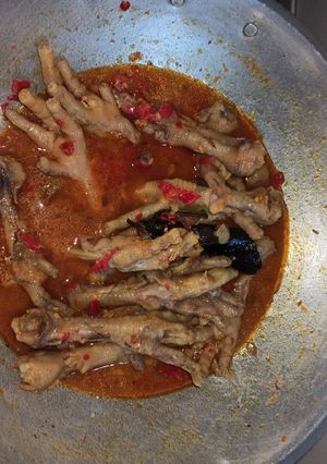 Foto resep Ceker pedas kuah empuk