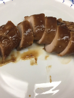 Una foto de Lomito de cochino en Salsa Teriyaki