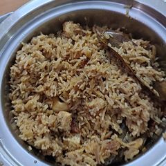 A picture of Fresh Homemade Paneer, jeera onion Fried Rice.
