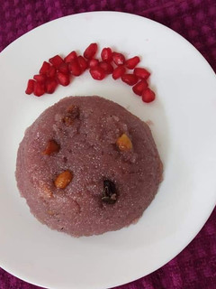 மாதுளை ஜுஸ் ரவா கேசரி செய்முறை முக்கிய புகைப்படம்