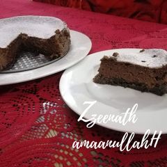 Baked Chocolate Cheesecake A picture of Baked Chocolate Cheesecake.