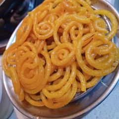 A picture of Jalebi (Holi special).