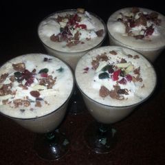 A picture of Banana Milk Sharjah Shake.
