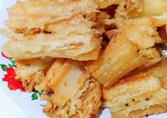 Cara Gampang Membuat Singkong Keju Merekah🍠kresss empuk🍠 Anti Gagal