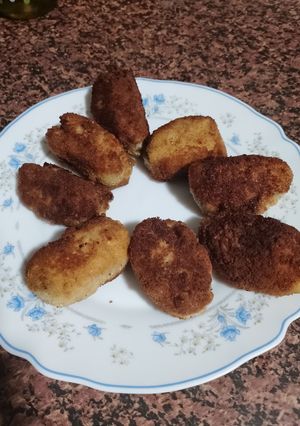 Una foto de Croquetas de Champiñones