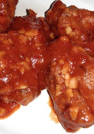 Foto resep #01 - Ayam saos a la Richeese mudah hemat cepat