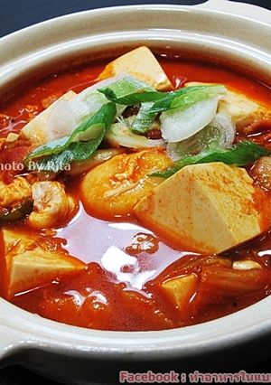 รูปของ แกงกิมจิ (김치찌개) 