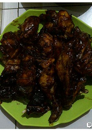 Foto resep AYam bakar bumbu kecap pedas 