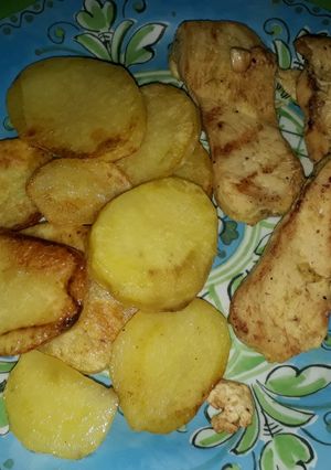 Una foto de Papas express