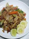 Vegetable Pad See Ew Noodles
